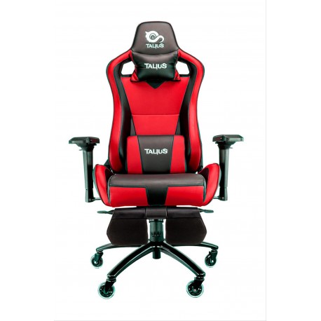 SILLA GAMING TALIUS CAIMAN V2 BLACK/RED, REPOSAPIES