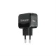 CARGADOR TOOQ USB 5V 2.4 A NEGRO