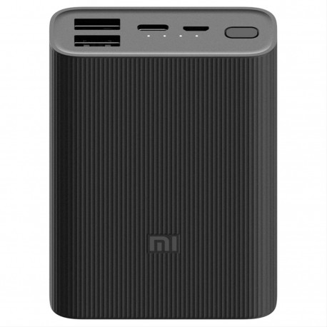 POWERBANK XIAOMI 10000MAH 3 ULTRA COMPACTO USB-A/USB-C 22.5W