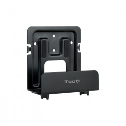 SOPORTE UNIVERSAL PARED ROUTER MINIPC TOOQ NEGRO