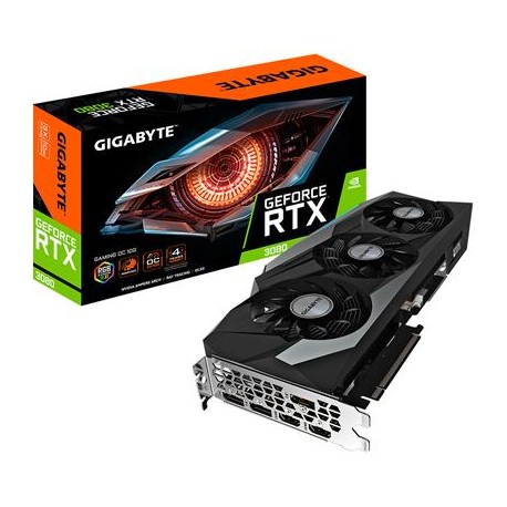 VGA Gigabyte GeForce RTX 3080 GAMING OC V2 LHR 10GB GDDR6X-Desprecintado