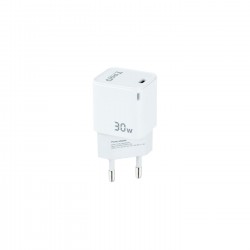 CARGADOR DE PARED GAN USB-C/PD 30W TOOQ TQWC-GANPD30WT BLANCO