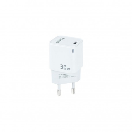 CARGADOR DE PARED GAN USB-C/PD 30W TOOQ TQWC-GANPD30WT BLANCO