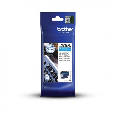 BROTHER LC-3239XLC INK CARTRIDGE CYAN   F/HL·