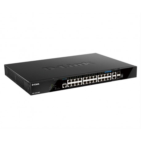 SWITCH D-LINK GESTIONABLE L3 20P GIGA POE + 4P 2.5G POE+ 2P 10G + 2P 10GSFP