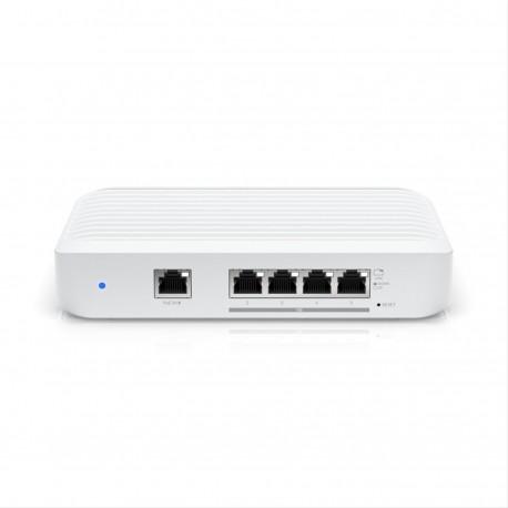 SWITCH GESTIONABLE L2 UBIQUITI USW-FLEX-XG UNIFI 4Px 10GbE RJ45 + 1 GbE, 802.3at POE