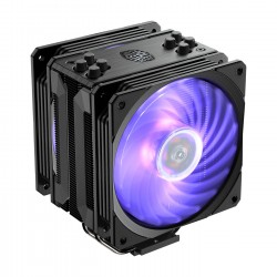 VENTILADOR CPU COOLERMASTER HYPER 212 RGB Black Edition (1700, AM5