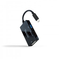 CONVERSOR USB-C/M A HDMI/H, DVI/H, VGA/H NANOCABLE