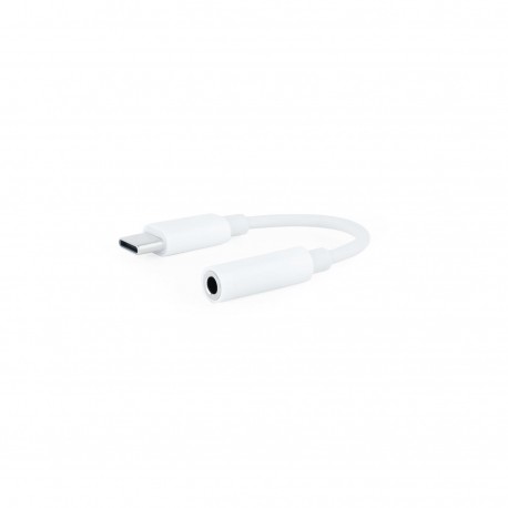 CABLE ADAPTADOR DE USB-C A JACK 3.5, BLANCO NANOCABLE