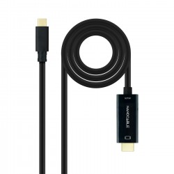 CABLE CONVERSOR USB-C/M A HDMI/M 4K@30HZ 1.8M NEGRO NANOCABLE