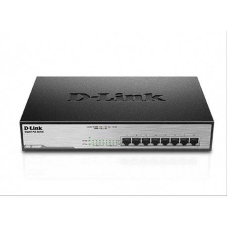 SWITCH 8 PUERTOS D-LINK GIGABIT POE