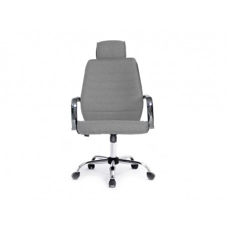 SILLA DE OFICINA EQUIP ERGONOMICA RESPALDO MEDIO COLOR GRIS