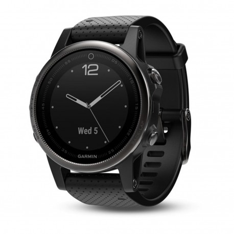 SMARTWATCH GARMIN FENIX 5S SAPPHIRE EDITION PREMIUM MULTISPORT GPS WATCH BLACK