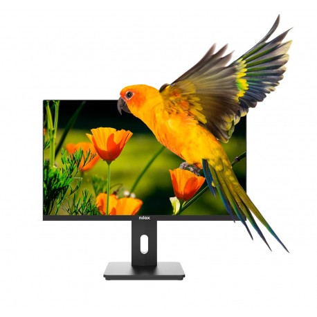 MONITOR 23.8" NILOX NXM24REG02 LED FHD 75HZ 4MS 16:9 HDMI/DP/VGA VA PANEL ROTACION, ALTURA