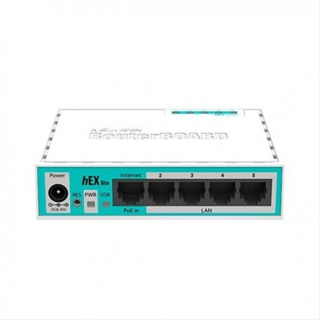 HUB SWITCH 5PTOS MIKROTIK HEX LITE·