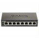 SWITCH GIGABIT 8 PUERTOS SMART MANAGED D-LINK