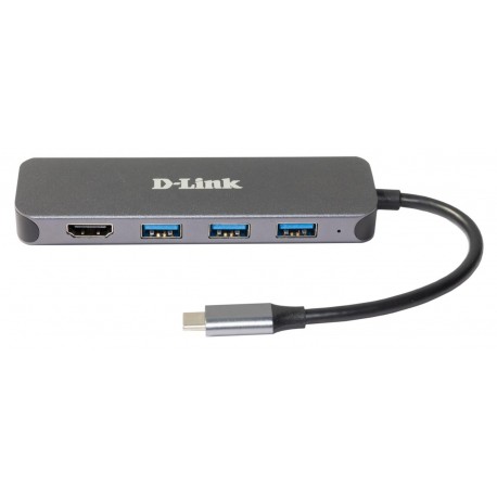 D-LINK 5-IN-1 USB-C HUB HDMI/POWER DELIVER·