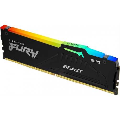 MODULO DDR5 16GB 5600MHZ KINGSTON FURY BEAST RGB