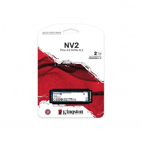 SSD M.2 2280 2TB KINGSTON NV2 NVME PCIE4.0x4 R3500/W2800MB/s-Desprecintados