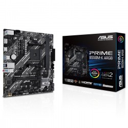 PLACA ASUS PRIME B550M-K AM4 ARGB