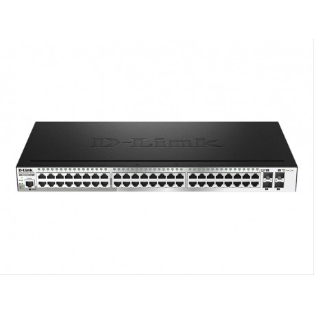 SWITCH SEMIGESTIONABLE D-LINK DGS-1510-52X/E 48P GIGA + 4P 10G SFP+