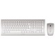 TECLADO Y RATON CHERRY INALAMBRICO DW 8000 SILVER·