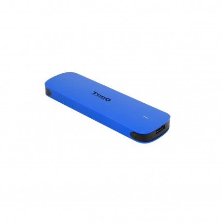 CAJA EXTERNA M.2 NVMe USB3.1 GEN2 ALUMINIO AZUL TOOQ