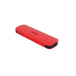 CAJA EXTERNA M.2 NVMe USB3.1 GEN2 ALUMINIO ROJA TOOQ