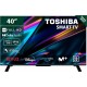 TV 40" TOSHIBA 40LV2E63DG LED FULLHD SMART TV