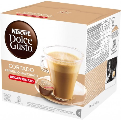 CAPSULA CAFETER DOLCE GUSTO CORTADO DECAFFEI 56 CAPSULAS