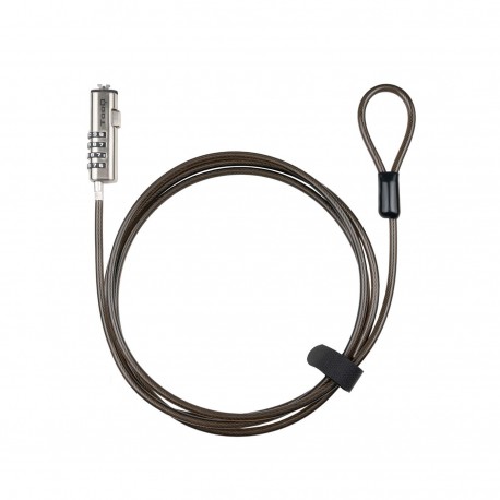 CABLE SEGURIDAD COMBINACION TOOQ NANO 2.5 X 6MM PARA PORTATIL