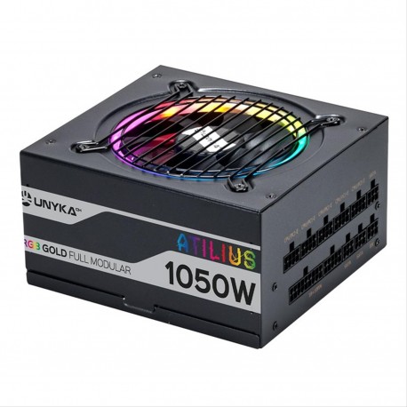 FUENTE DE ALIMENTACION UNYKACH ATILIUS 1050W RGB FULL MODULAR