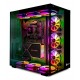 CAJA ATX GAMING TALIUS CRONOS NEGRA RGB CRISTAL TEMPLADO ATX,EATX 3xVentiladores