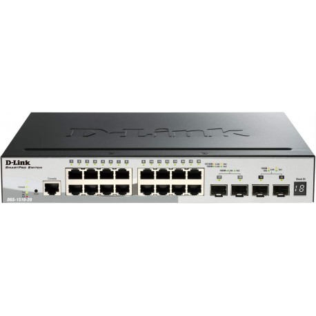 SWITCH D-LINK TRADE 20-PORT GIGABIT SMARTPRO SWITCH·