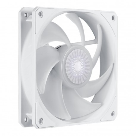 KIT 3 VENTILADORES COOLER MASTER SICKLEFLOW 120 ARGB WHITE 120MM