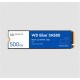 SSD M.2 2280 500GB WD BLUE SN580 NVME PCIE 4.0x4