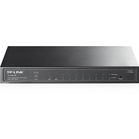 TP-LINK SWITCH SMART POE+ DE SOBREMESA  8 PORT JETSTREAM·