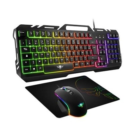 PACK SPIRIT OF GAMER PRO-MK5 TECLADO+RATON+ALFOMBRILLA (FRANCES)-Desprecintado