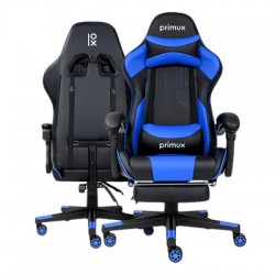 SILLA GAMING PRIMUX ECLIPSE COBALTO NEGRO/AZUL-Desprecintado