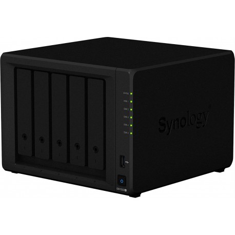 NAS SYNOLOGY 5 BAY DS1522+ 8GB 2 x USB 3.2 4 x RJ45 2 x eSATA