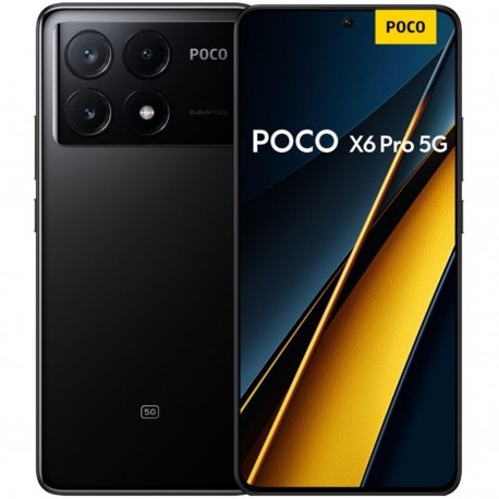 SMARTPHONE POCO X6 PRO 5G 667 FHD+ 120Hz 12GB 512GB BLACK