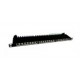 PATCH PANEL 24 PUERTOS 19" 0.5U  FTP CAT6A MONOLYTH