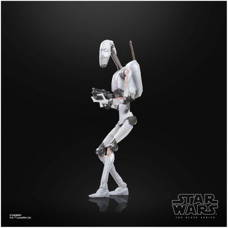 FIGURA HASBRO BATTLE DROID STAR WARS THE BLACK SERIES·