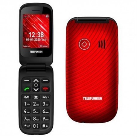 SMARTPHONE TELEFUNKEN S440 32GB 2.4" ROJO·