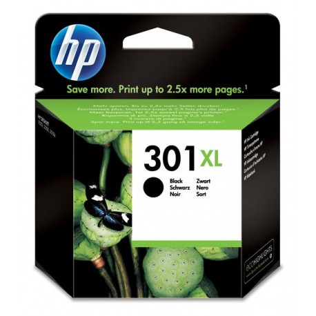 CARTUCHO TINTA HP 301XL NEGRO CH340B/CX015B/A9J40B/B0N12B/CH346B/CQ198B/CX032B J7V19B