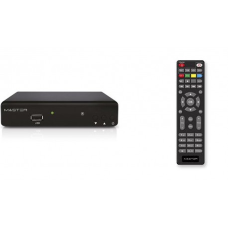 SINTONIZADOR TDT MASTER ZAP2610MH-X DVB-T2 HEV USB