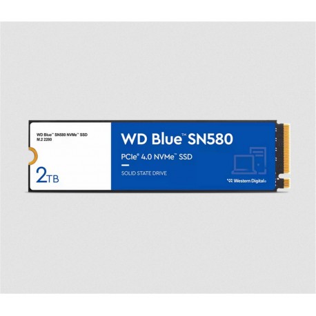 SSD M.2 2TB WD BLUE SN580 NVME PCIE 4.0 TLC