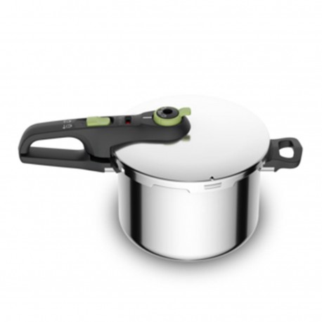 OLLA A PRESIÓN TEFAL P2580703 TRENDY 22 CM 6L VERDE·