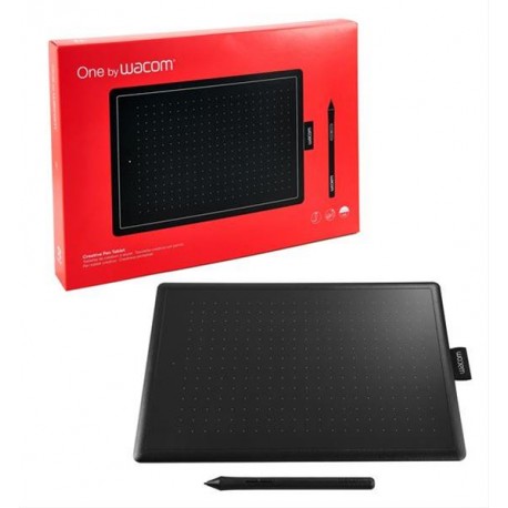 TABLETA DIGITALIZADORA WACOM ONE BY MEDIUM BLACK