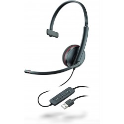 AURICULARES CON MICRO PLANTRONICS BLACKWIRE C3210 MONO UC C· USB-A